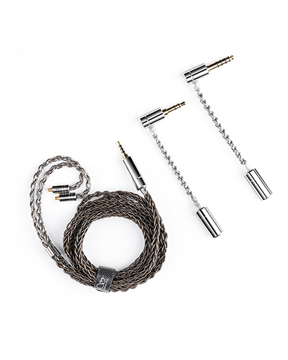 EL5 銀箔絲MMCX升級線